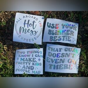 ✨Use your blinker bestie✨ car decal